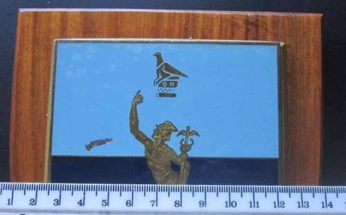 RHODESIA SIGNAL CORPS CERTA/CITO PLAQUE - RAKM/115