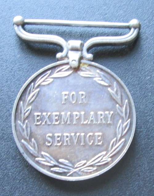 EXEMPLARY SERVICE MEDAL T/CAPT. J.H. GALLON - RAK155