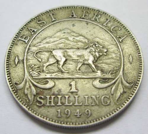 SHILLING 1948 EAST AFRICA COIN - RAK344