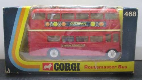 CORGI ROUTE MASTER BUS IN ORGINAL BOX No 468 - RAK687