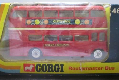 CORGI ROUTE MASTER BUS IN ORGINAL BOX No 468 - RAK687
