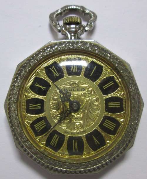 BULER LADIES FOB SWISS UNJUSTED 1 JEWEL No 8800 POCKET WATCH - RAKW/57