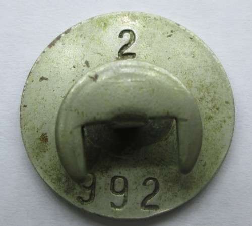 FOR LOYAL SERVICE - TROUE DIENS No 992/2 - RAKM/60