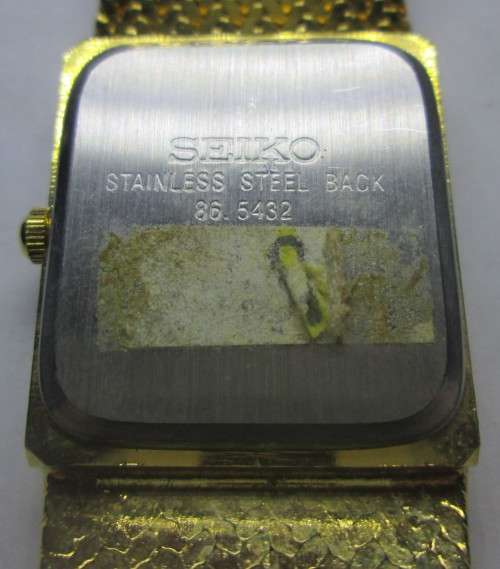SEIKO QUARTZ No 86-5432 WATCH -RAKW/59