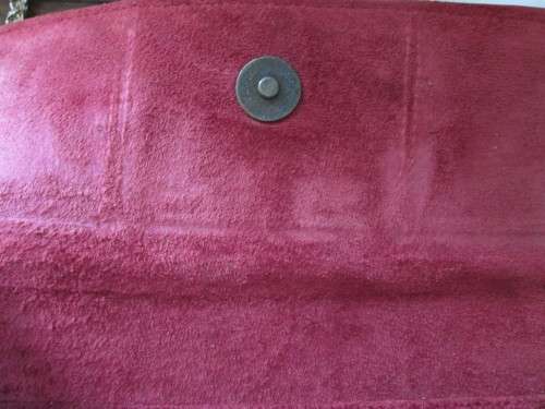 CROCODILE LEATHER SKIN RED HANDBAG - RAKA/2