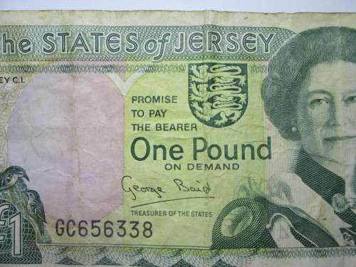 ONE POUND THE STATE OF JERSEY BANKNOTE - RAKN/80