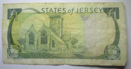 ONE POUND THE STATE OF JERSEY BANKNOTE - RAKN/80