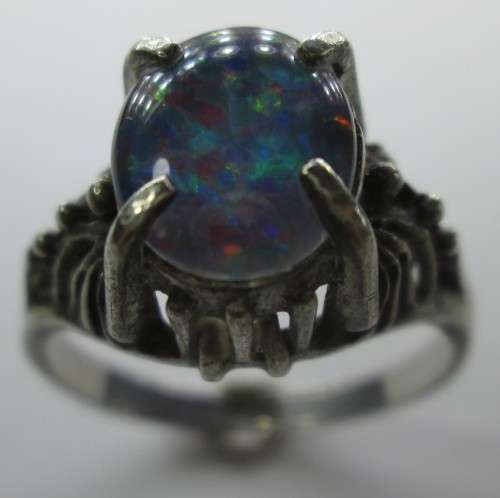 MOON RING STERLING SILVER - RAKJ/73