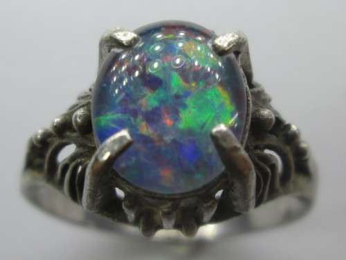 MOON RING STERLING SILVER - RAKJ/73