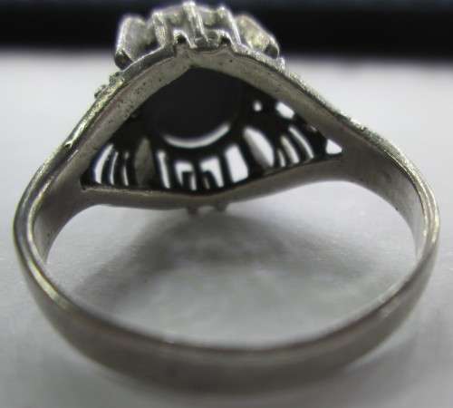 MOON RING STERLING SILVER - RAKJ/73