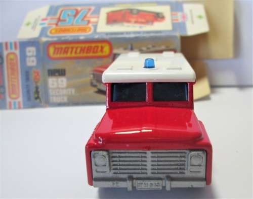 1978 WELLS FARGO SECURITY TRUCK No 69 SUPERFAST MATCHBOX / ORIGINAL BOX - RAKV/47