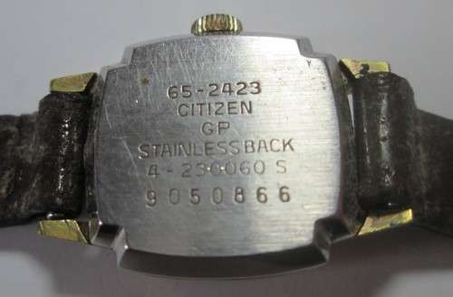 CITIZEN GP SHOCKPROOF 65-2423 No 4-230060 / 9050866 LADIES WATCH - RAKW/13