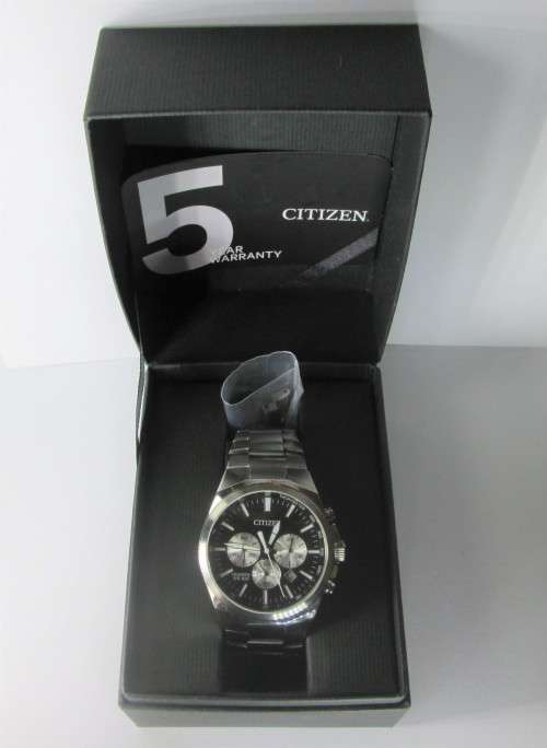 Citizen AN8170-59E Serial Nr 871220258 Wristwatch with Original box