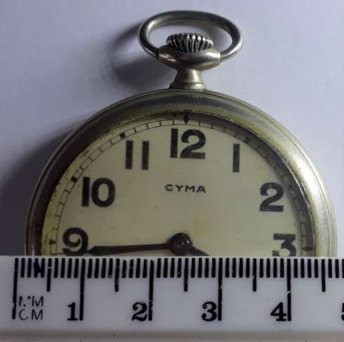 CYMA 7 JEWEL SWISS MADE POCKET WATCH - RAKW/56