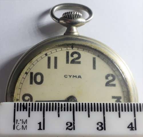 CYMA 7 JEWEL SWISS MADE POCKET WATCH - RAKW/56