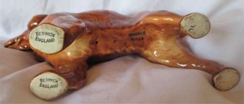 Beswick Horseshoe Primula Cocker Spaniel