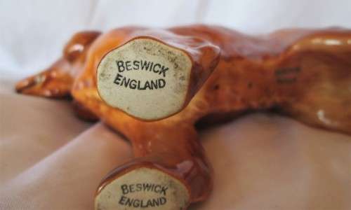 Beswick Horseshoe Primula Cocker Spaniel