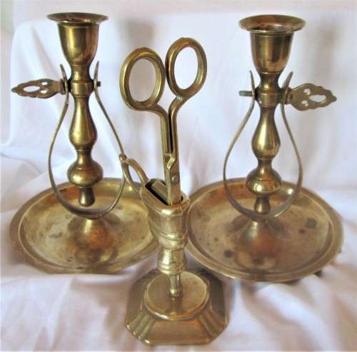 Candle Holders with Candle Snuffer