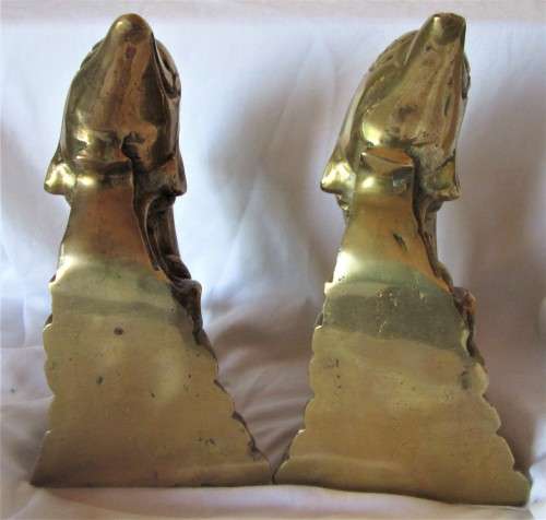 DOLFINS BRASS BOOKENDS (SET) - RAKA/56