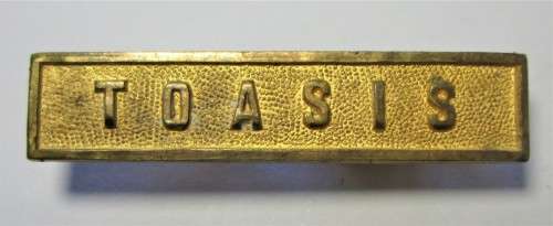 SELECTION OF IMPERIAL GERMAN BATTLE CLAPS /SOUTH WEST AFRICA 1871 - 1917 x4 - RAKM/145