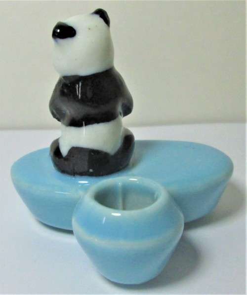 Giant Panda 1957 to 1962 Wade Zoo Lights Candle Holders
