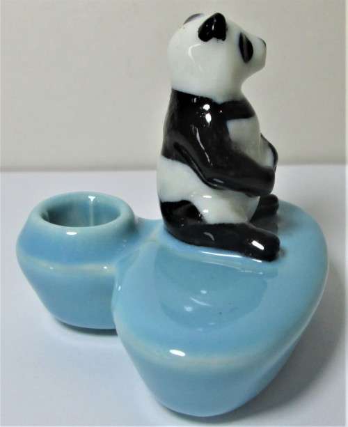 Giant Panda 1957 to 1962 Wade Zoo Lights Candle Holders
