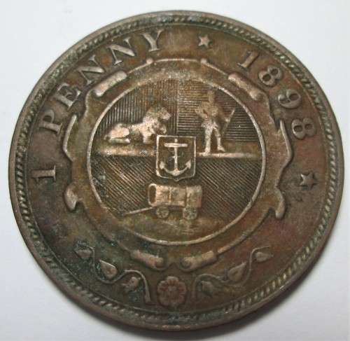 1898 ZAR 1 Penny