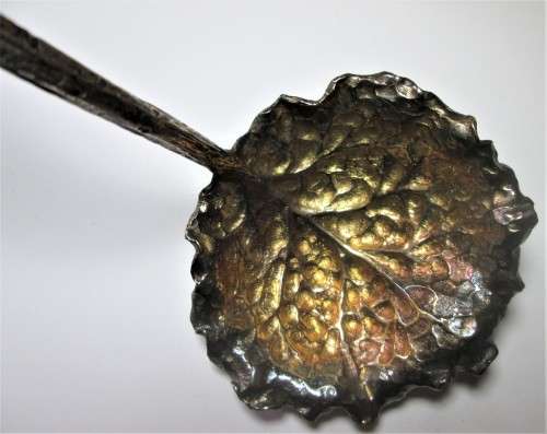 Single Stem Serving Spoon Sterling Silver 925