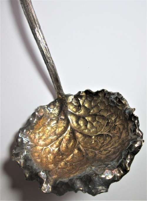 Single Stem Serving Spoon Sterling Silver 925
