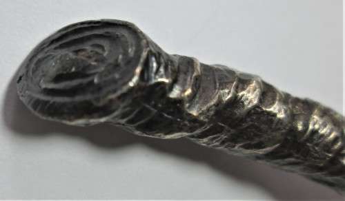 Single Stem Serving Spoon Sterling Silver 925