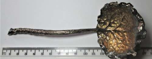 Single Stem Serving Spoon Sterling Silver 925