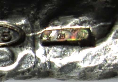 Single Stem Serving Spoon Sterling Silver 925