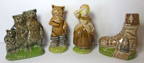 The Three Bears Little Bo Peep Puss in Boots and Women that lived in a Shoe
