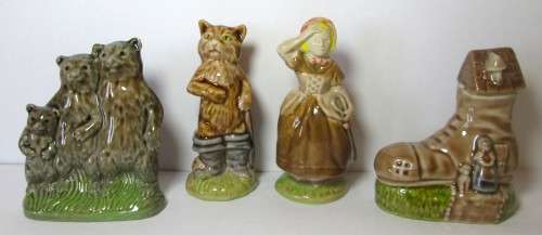 The Three Bears Little Bo Peep Puss in Boots and Women that lived in a Shoe