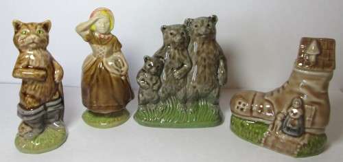The Three Bears Little Bo Peep Puss in Boots and Women that lived in a Shoe