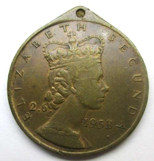 1953 CITY OF DURBAN ROYAL VISIT COMMEMORATIVE MEDAL - RAKM/44