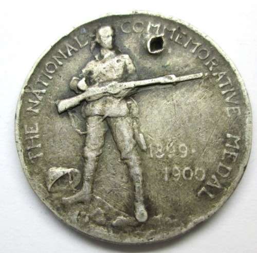 1899 to 1900 The National Commemorative Medal Call to Arms Transvaal