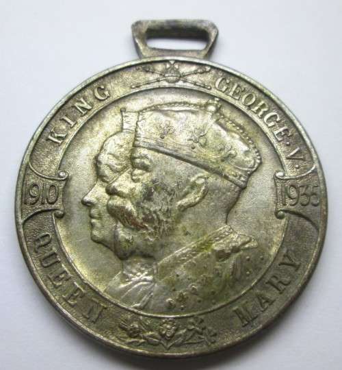 1910 - 1935 KING GEORGE and QUEEN MARY COMMERATIVE MEDAL - RAKM/152