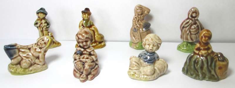 Wade Miniature Nursery Figurines 1971 to 1979