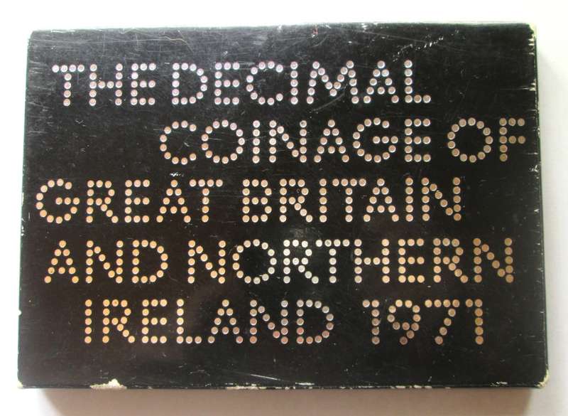 1971 The Decimal Coinage of Great Britain and Northern Ireland Set