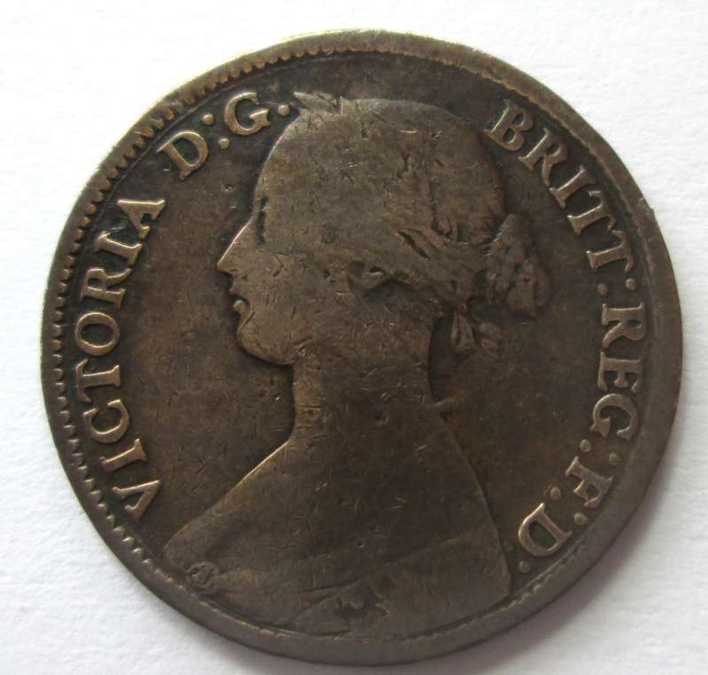 1861 Farthing Great Britain