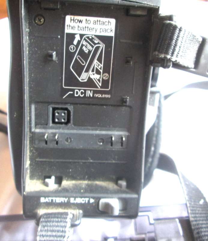Panasonic Slim Palmcorder and Acessories