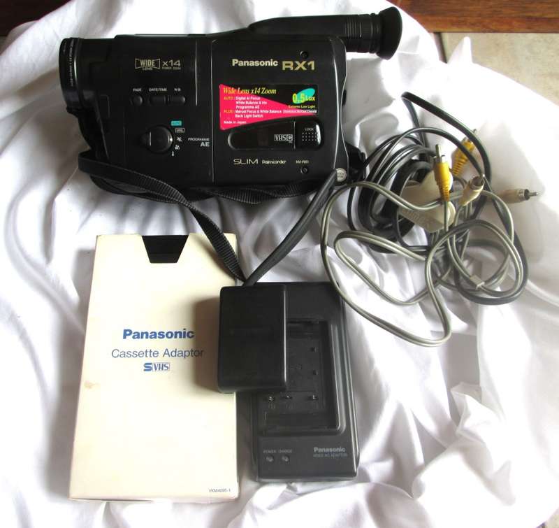 Panasonic Slim Palmcorder and Acessories