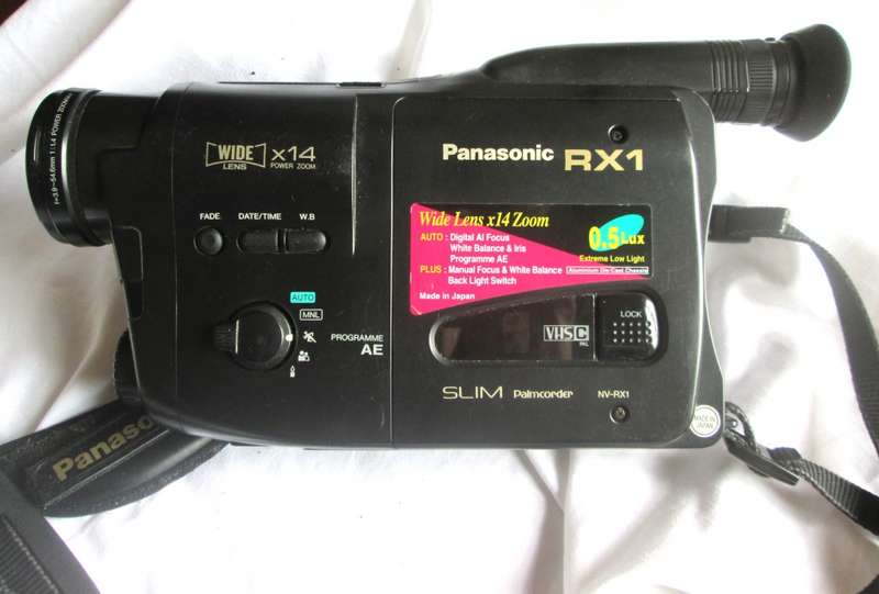 Panasonic Slim Palmcorder and Acessories