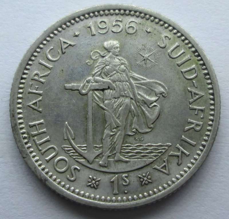 1956 One Shilling Union of South Africa