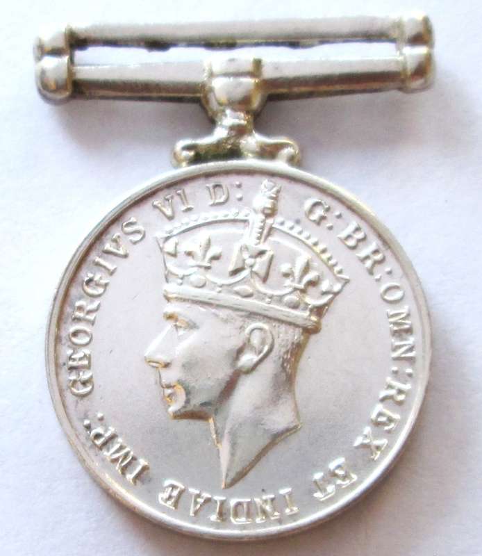 King George WWII 1939 - 1945 Service Medal