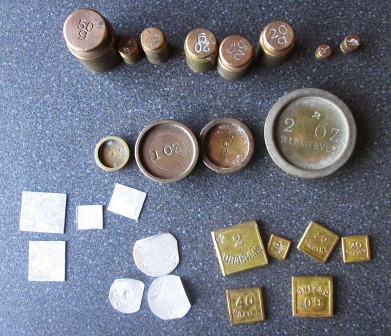 Willem A Webb Ltd Pharmaceutical Scales with Weights