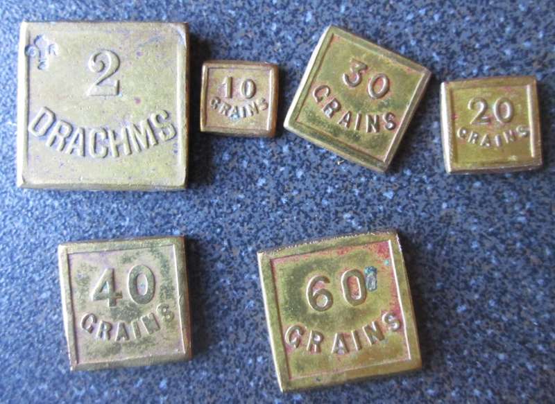 Willem A Webb Ltd Pharmaceutical Scales with Weights