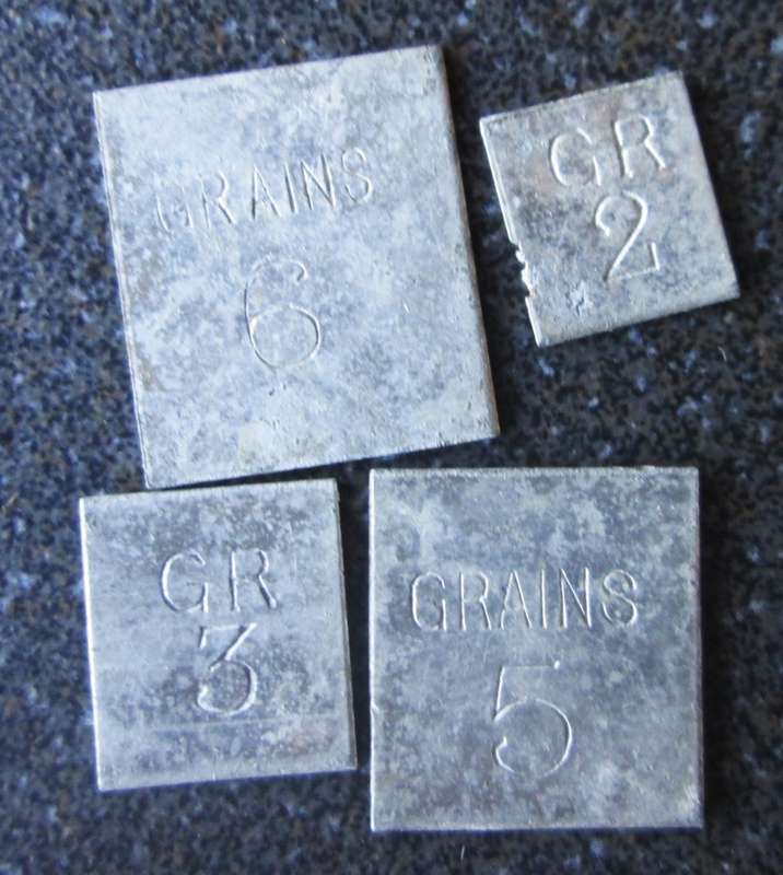 Willem A Webb Ltd Pharmaceutical Scales with Weights
