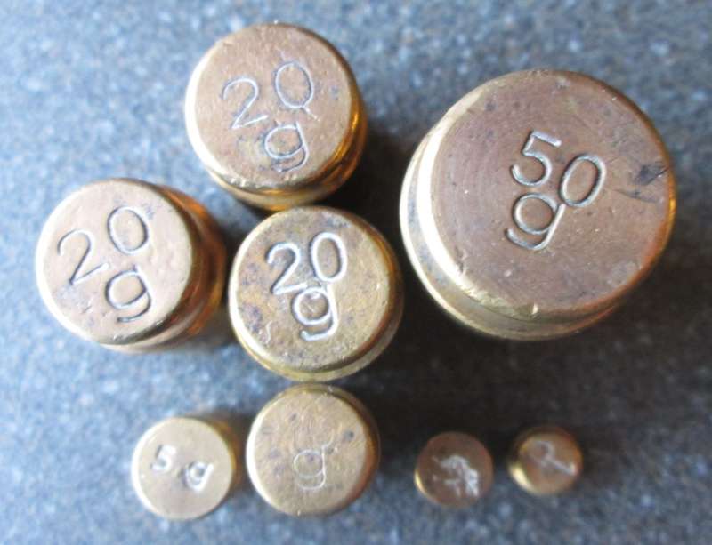 Willem A Webb Ltd Pharmaceutical Scales with Weights